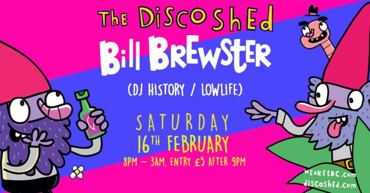 Disco Shed with Bill Brewster